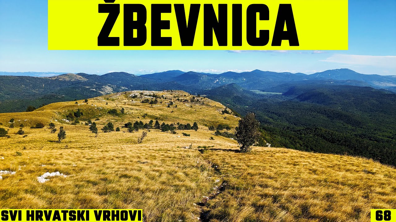 Žbevnica, Ćićarija, 1014m - planinarenje [68. VRH iz serijala SVI HRVATSKI VRHOVI] 4K
