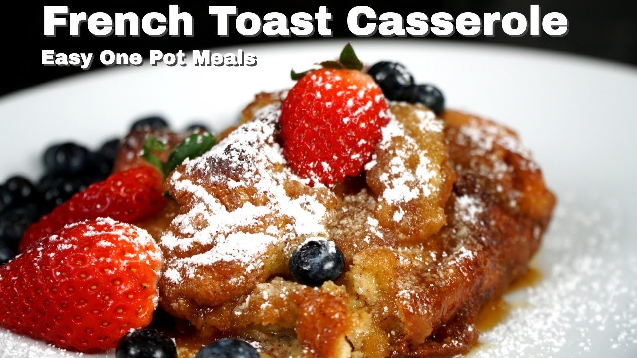 How To Make The BEST French Toast Ever | French Toast Casserole Recipe #MrMakeItHappen
