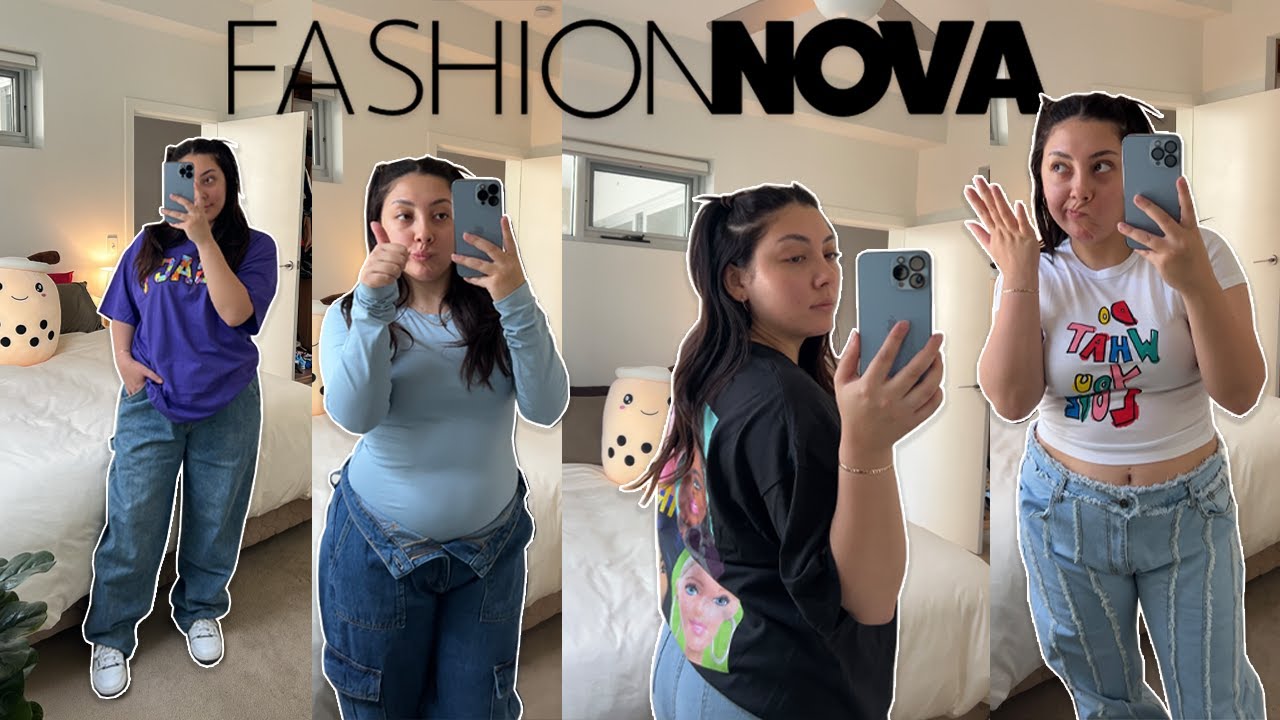 ASMR *HUGE* MID SIZE (12/14) FASHION NOVA TRY ON HAUL 💗 **not sponsored** | Whispered