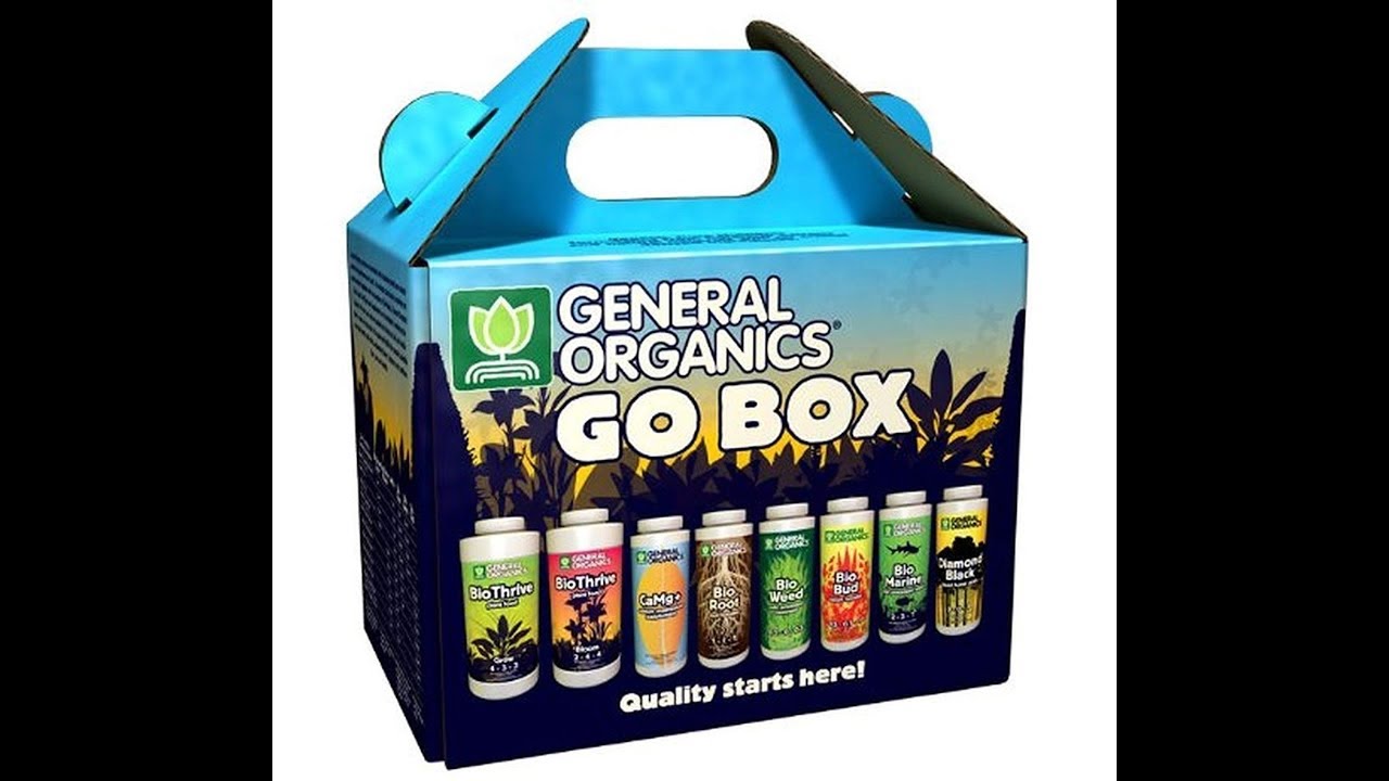 General Hydroponics GH5100 General Organics Go Box