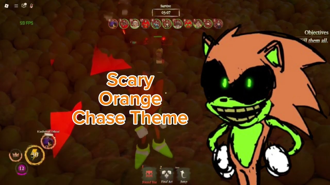 ORANGE AND SCARY| pc2 ust (not mine)