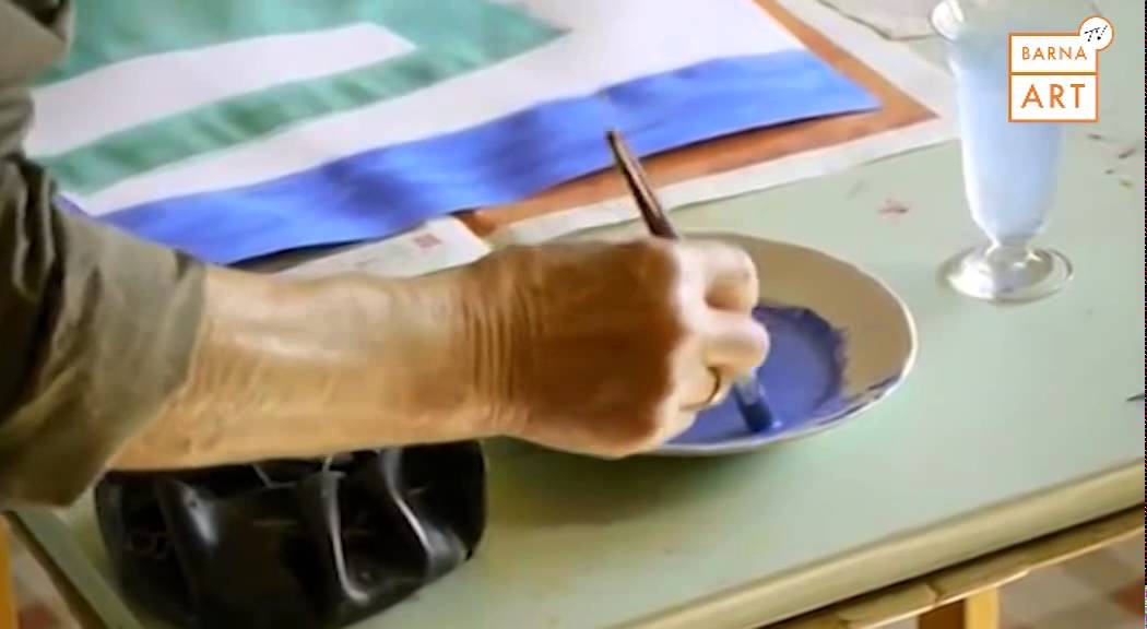 Demostración de la pintura encáustica al agua Cuní