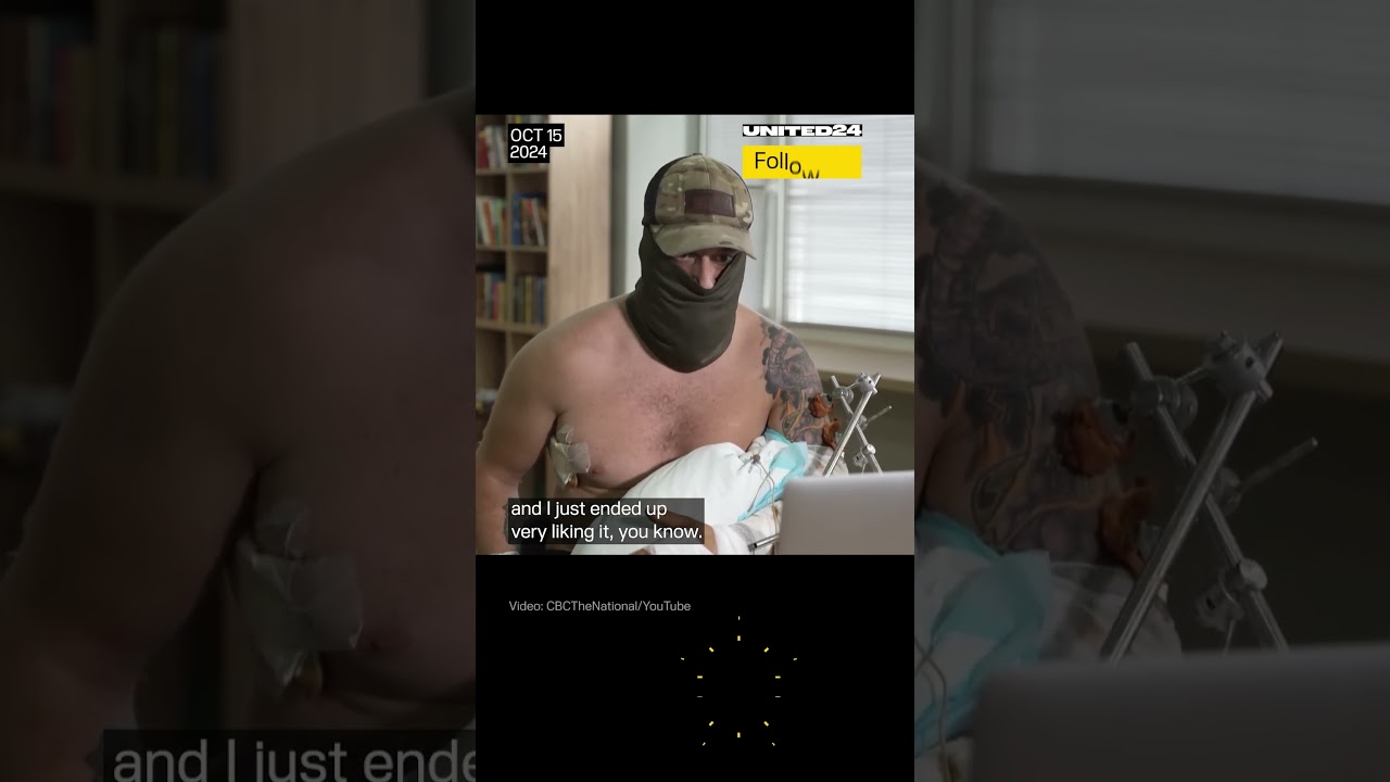Canadian Volunteer Didn't Abandon His Mission in Ukraine Even After a Serious Injury #warinukraine