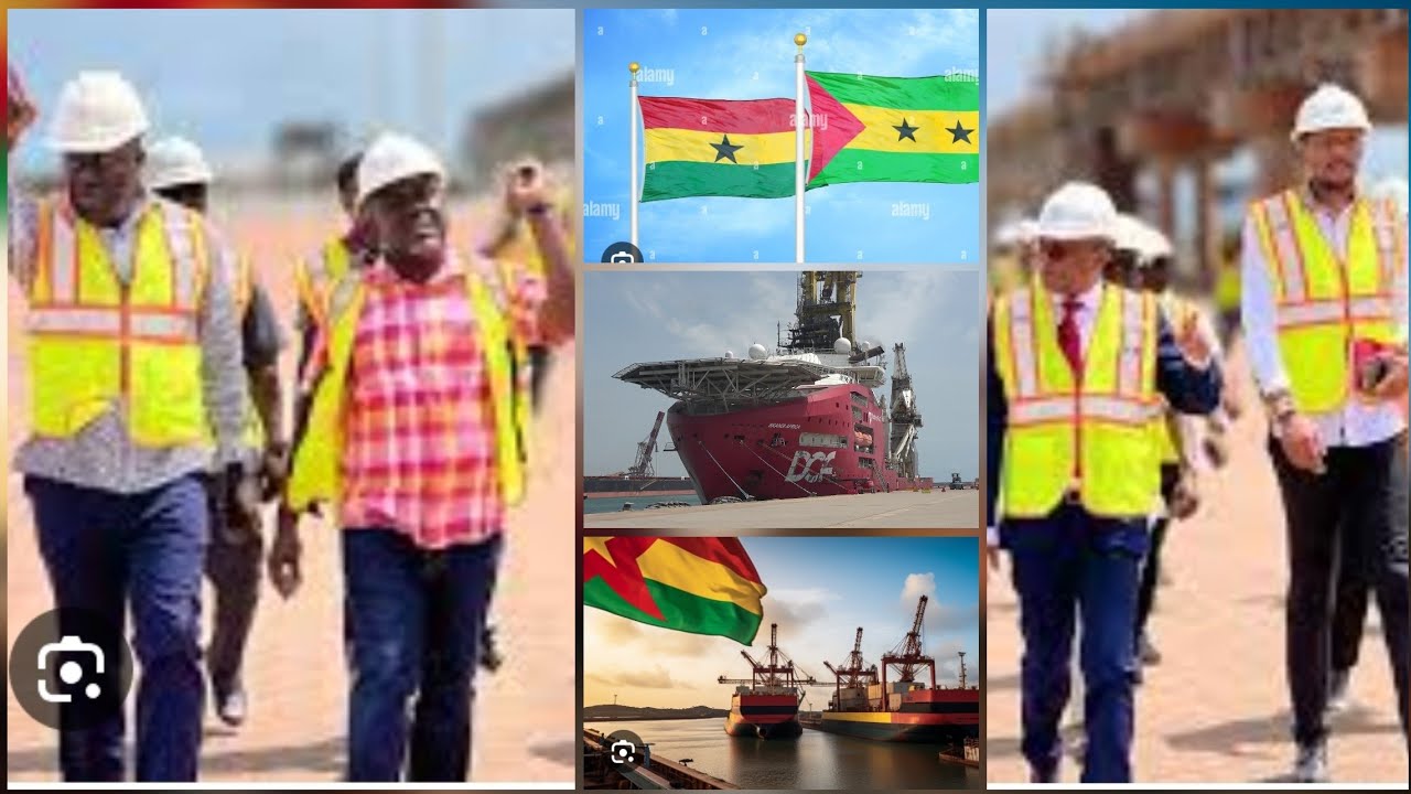 HISTORIC SHOWDOWN TOUR GHANA WELCOME SÁO TOMÉ TO TAKORADI MULTIPURPOSE CONTAINER & DRY BULK TERMINAL