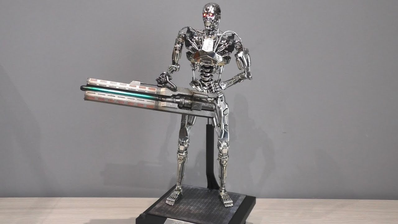 Unboxing Hot Toys T-800 Endoskeleton TERMINATOR GENESIS