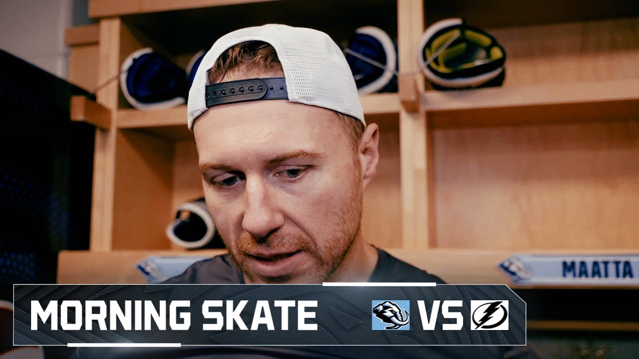 Ian Cole and André Tourigny | 01.26 Morning Skate Media