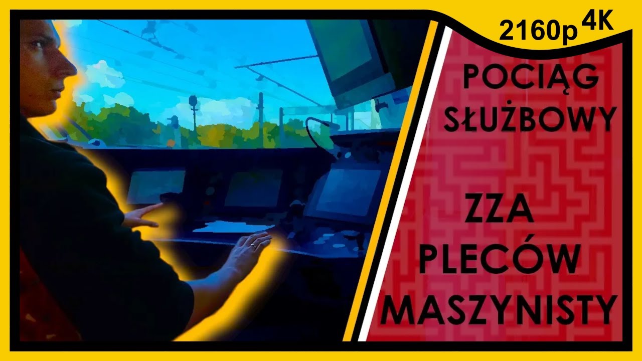 [CABVIEW] Zza pleców maszynisty (36WEa-016) - POCIĄG SŁUŻBOWY! Wrocław Główny ➡️ Legnica //4K 30fps