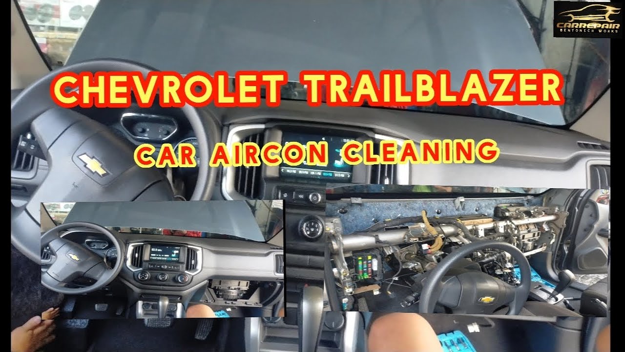 CHEVROLET TRAILBLAZER AIRCON CLEANING BAKLAS DASHBOARD @BEN.ACWORKS