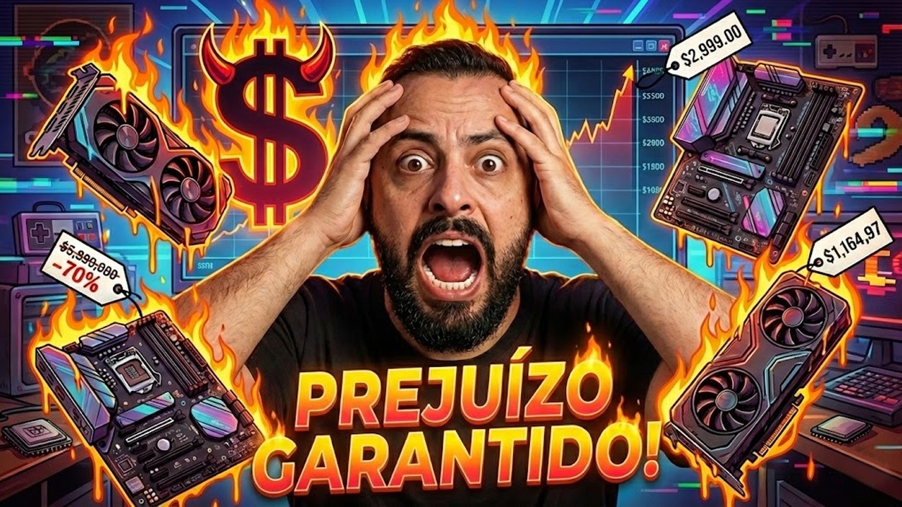 NÃO ESPERE OS PREÇOS DE HARDWARE BAIXAREM (o erro que vai te custar caro)