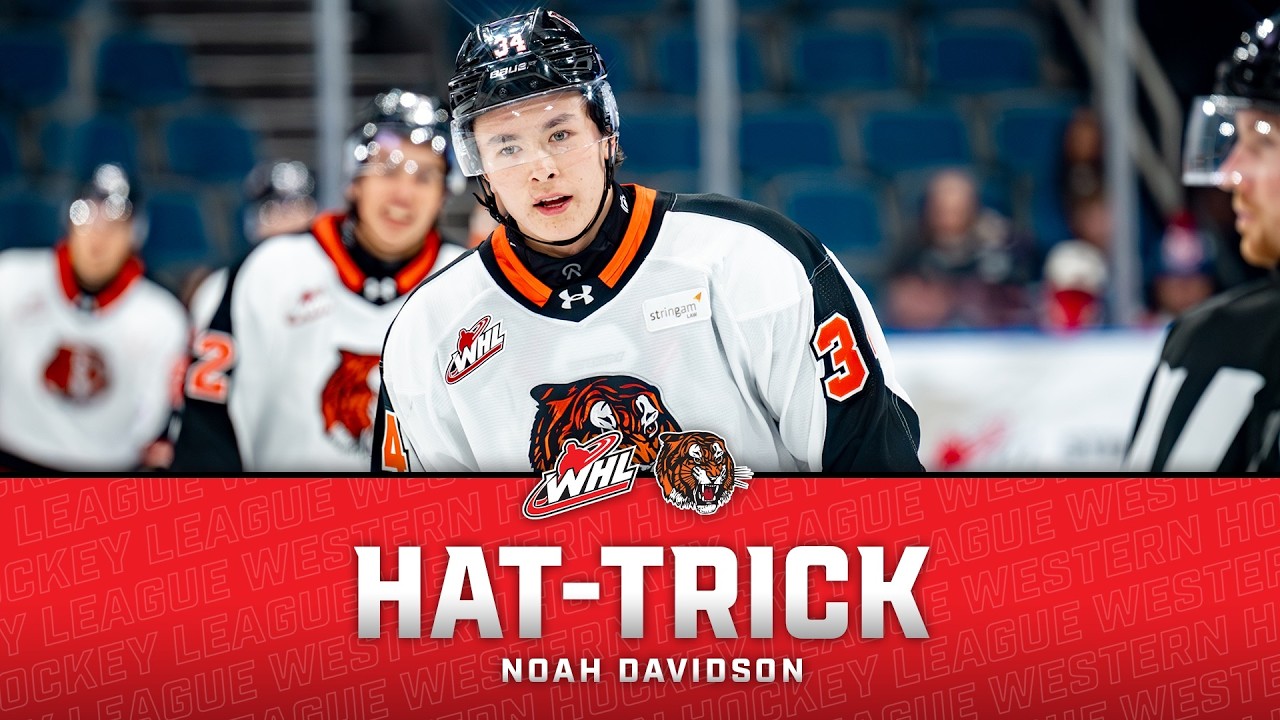 WHL Hat-Tricks &ndash; Noah Davidson