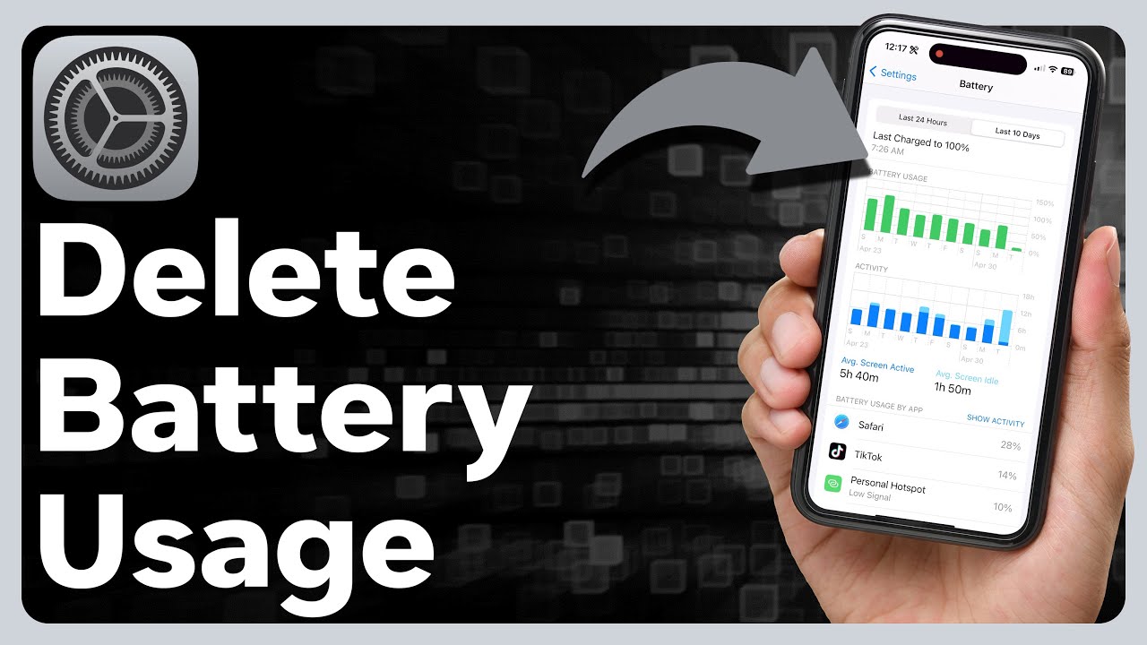 How To Delete Battery Usage History On iPhone