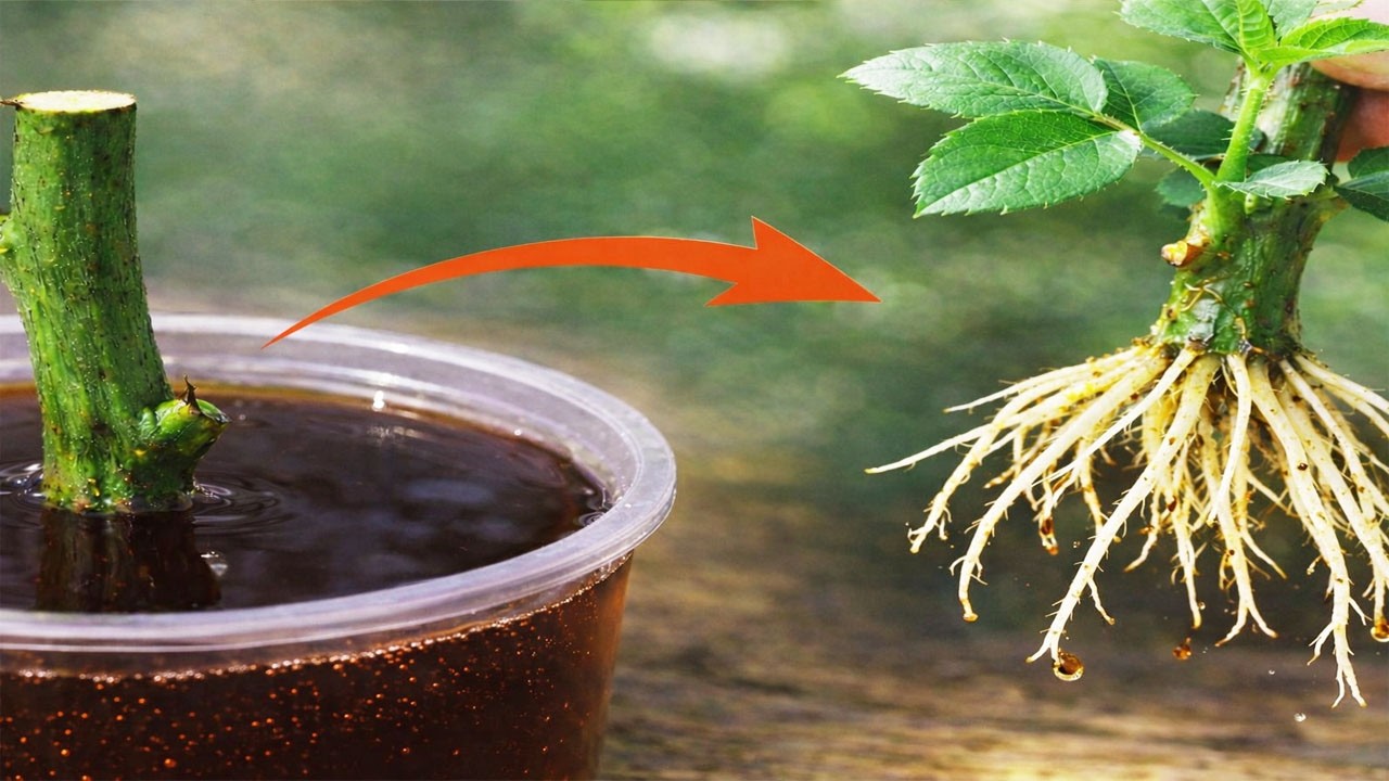 Простой, малоизвестный совет по размножению роз — развитие сильной корневой системы.