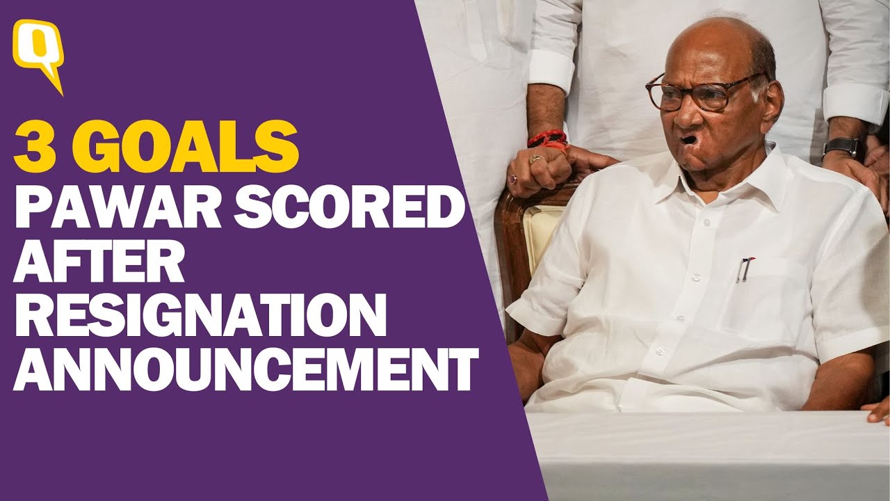 3 Birds With 1 Stone: Sharad Pawar's Bid to Resign as NCP Chief His Latest Political Masterstroke?