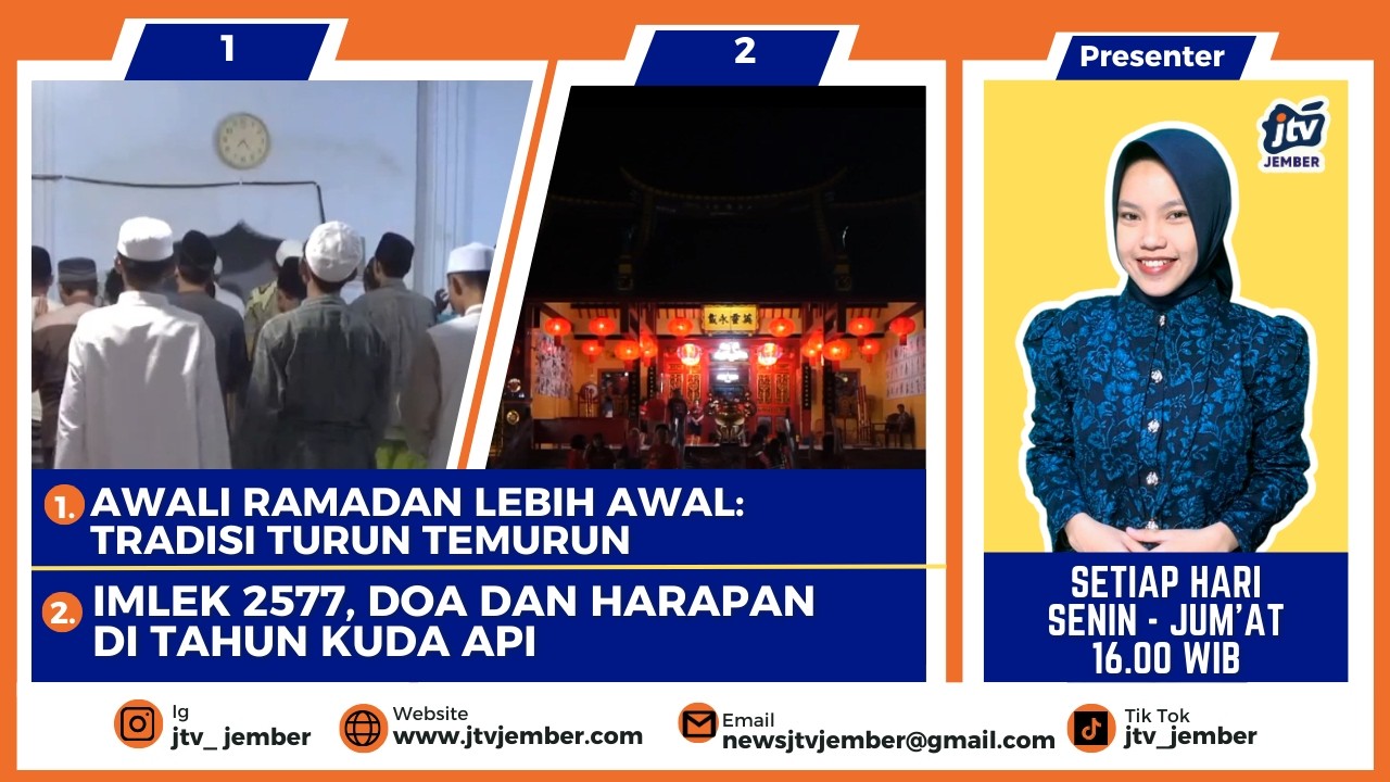 [LIVE JBR] Puasa Lebih Awal! Tradisi Unik Ramadan di Ponpes Mahfilud Duror Jember - BTK