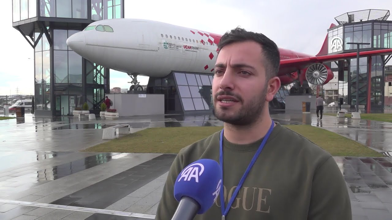 Uçuş ömrünü tamamlayan uçak Kocaeli’de 