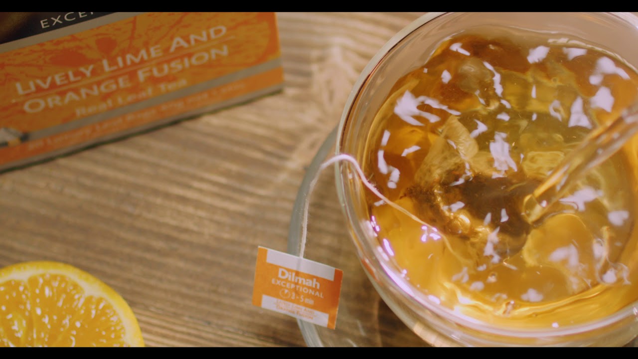 Dilmah Exceptional Lively Lime & Orange - Russian TVC