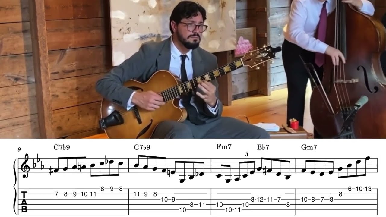 Everything Happens to Me (Live) - Pasquale Grasso (Transcription)
