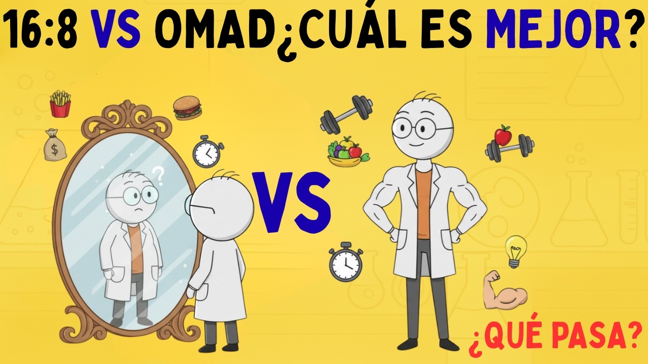 ¿QUÉ ES MEJOR AYUNAR 16:8 O HACER OMAD DE 23 HRS? AQUÍ ESTÁ LA DIFERENCIA