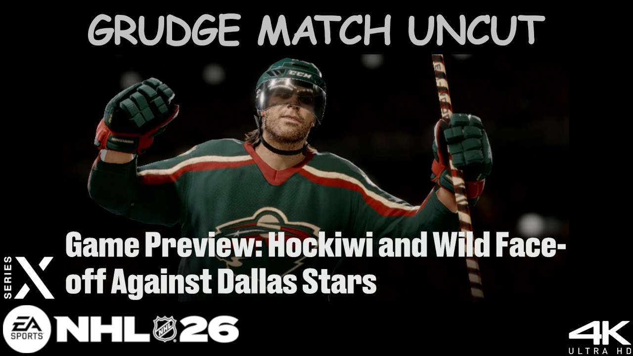 NHL 26 Be A Pro: Journey to the State of Hockey | Grudge Match | Minnesota Wild vs. Dallas Stars