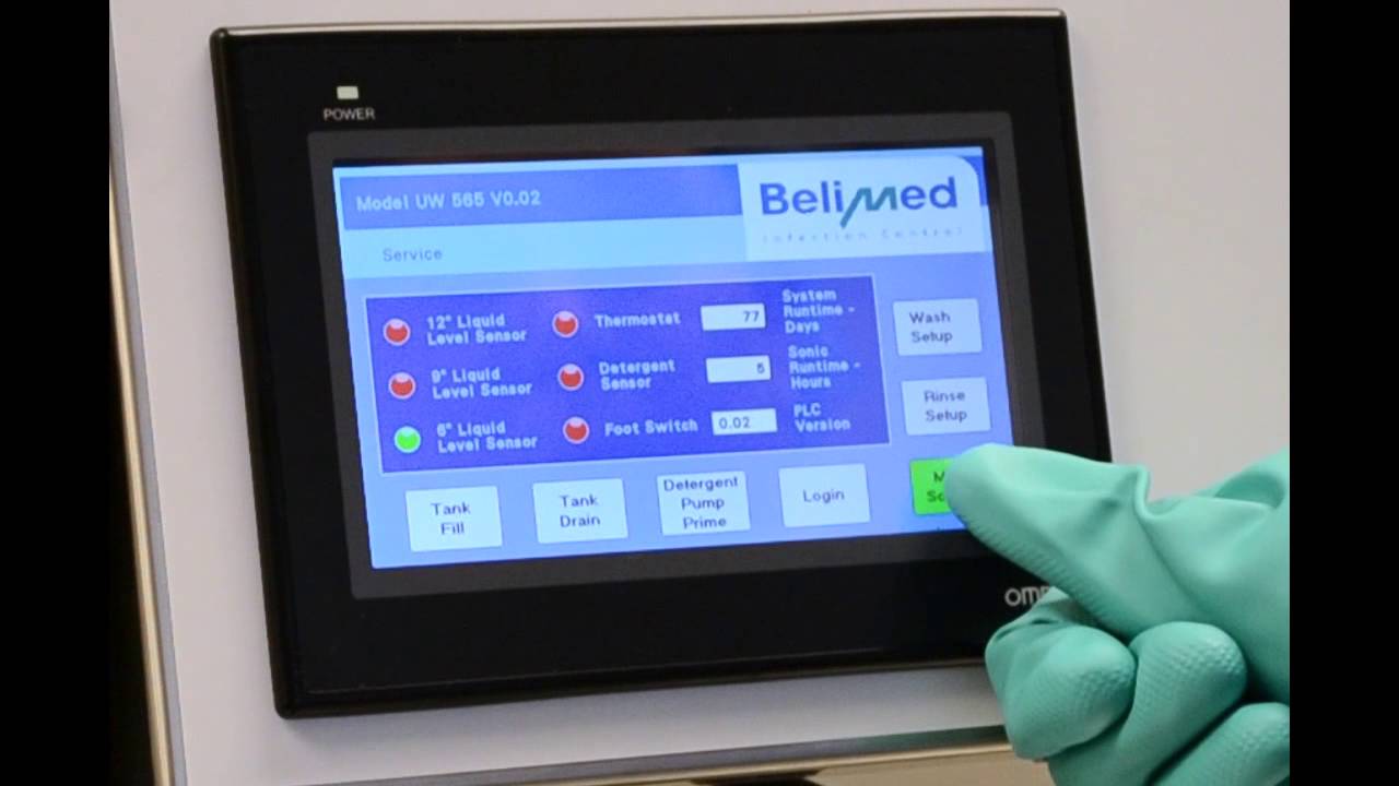 Belimed UW 565 Sonic In-service Video