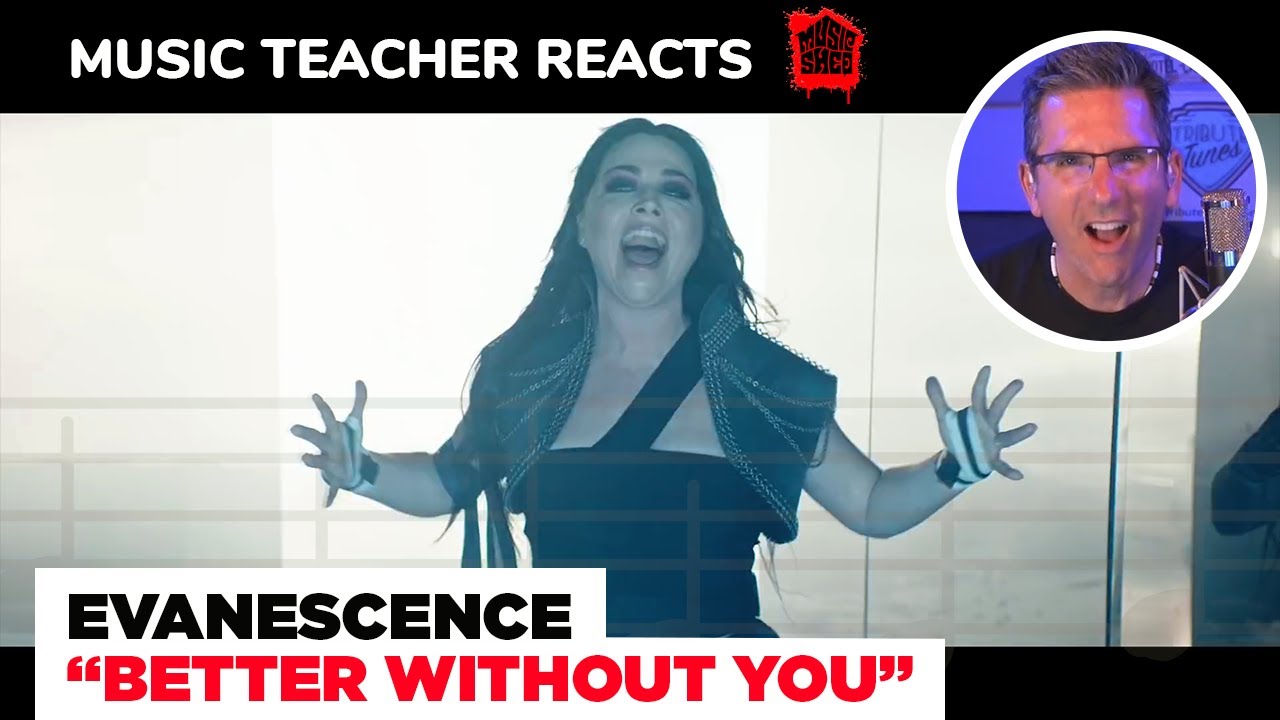 Music Teacher REACTS TO Evanescence 