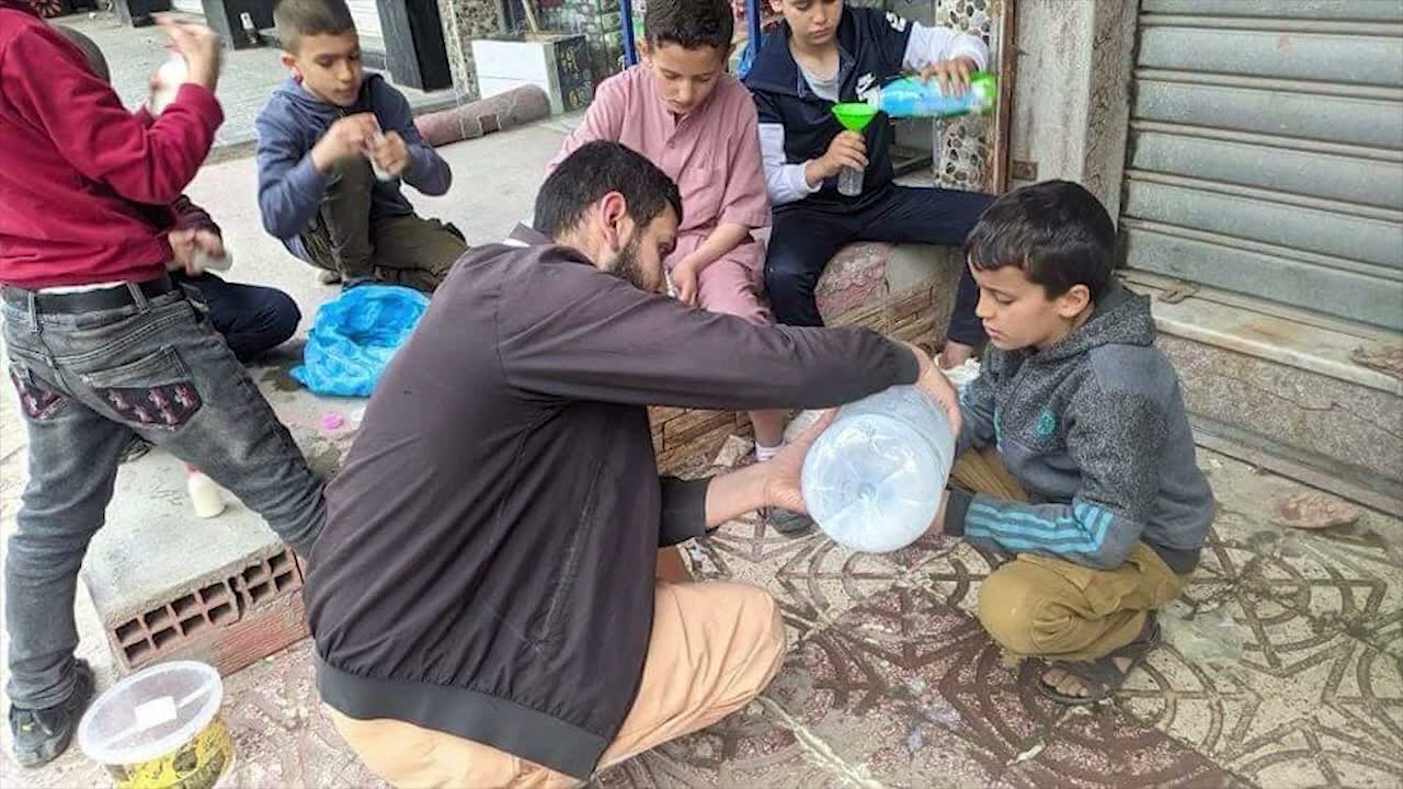 لحظات لا تنسى في هذا الشهر الفضيل  فوج الاخاء العلمة