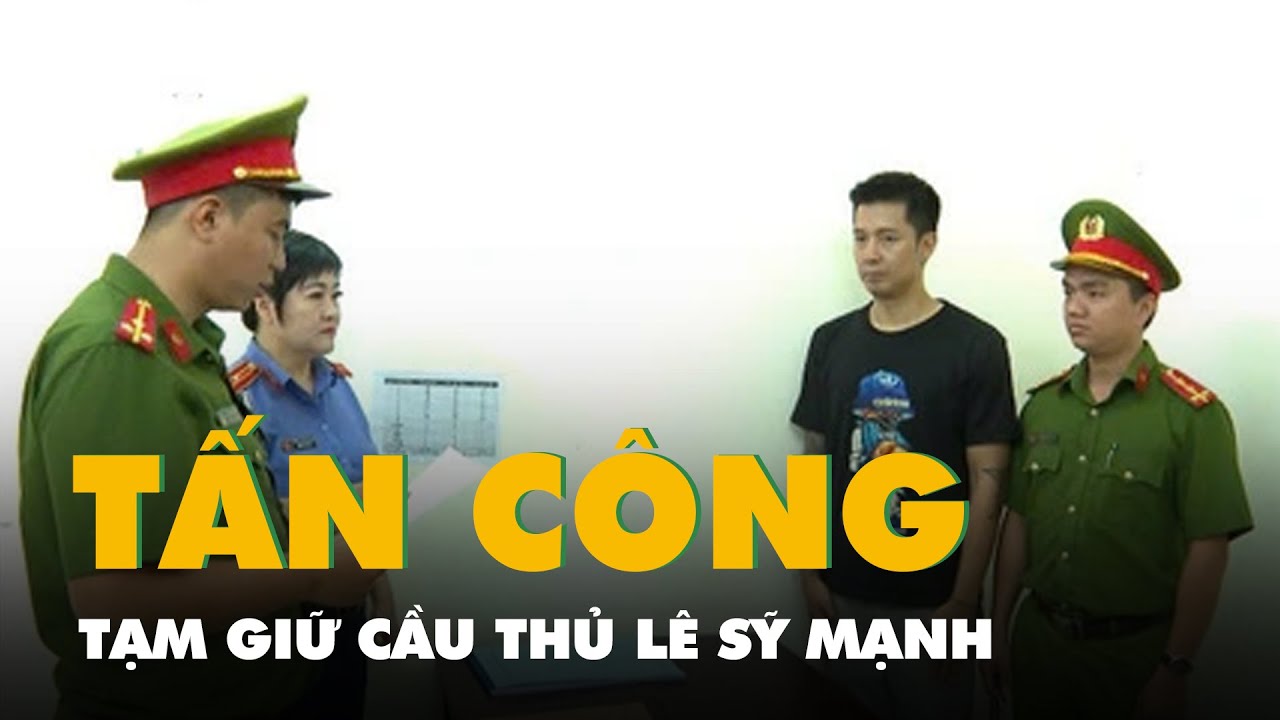 Tạm giữ cầu thủ L&ecirc; Sỹ Mạnh sau vụ tấn c&ocirc;ng trọng t&agrave;i VFF tại giải đấu s&acirc;n 7 người