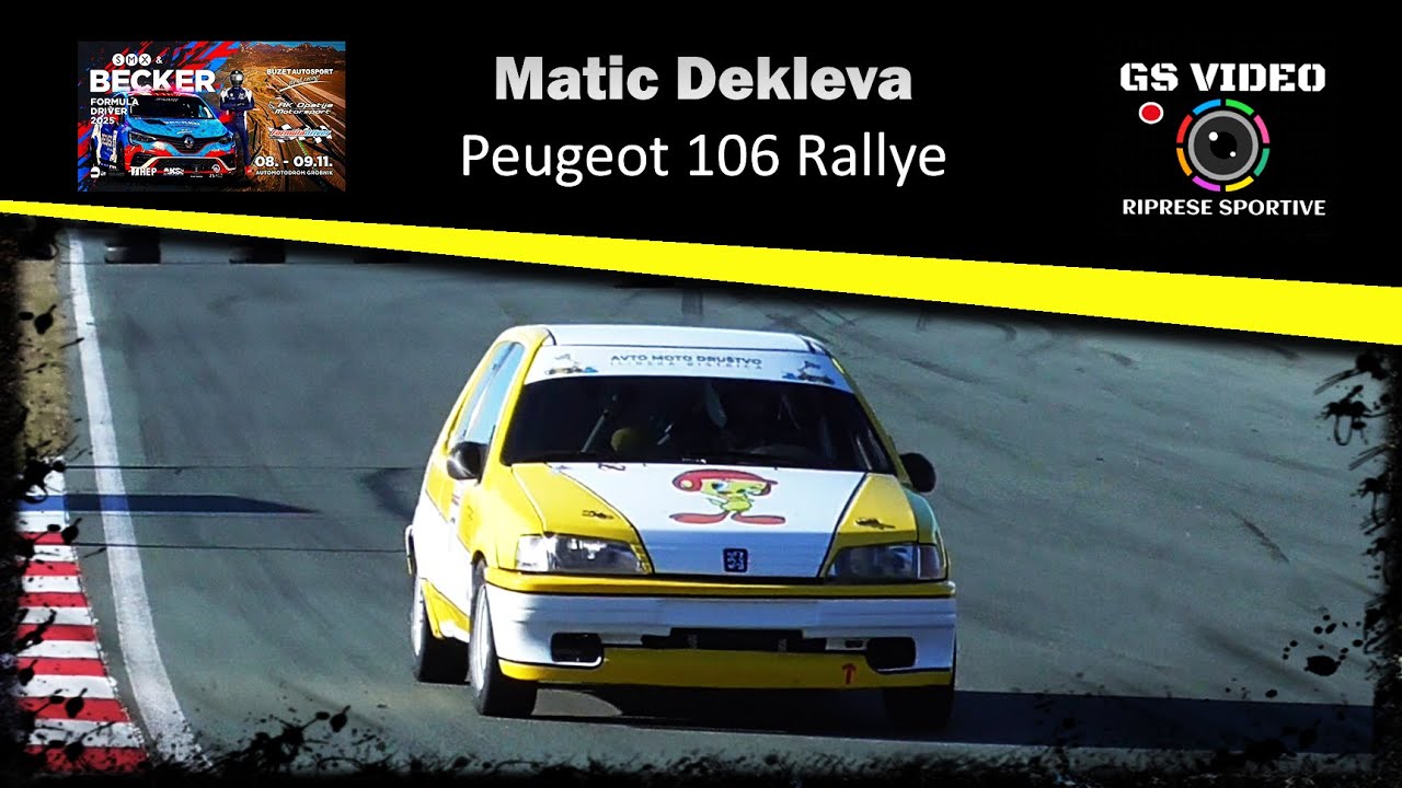 Formula Driver Grobnik 25 | Matic Dekleva | Peugeot 106 Rallye