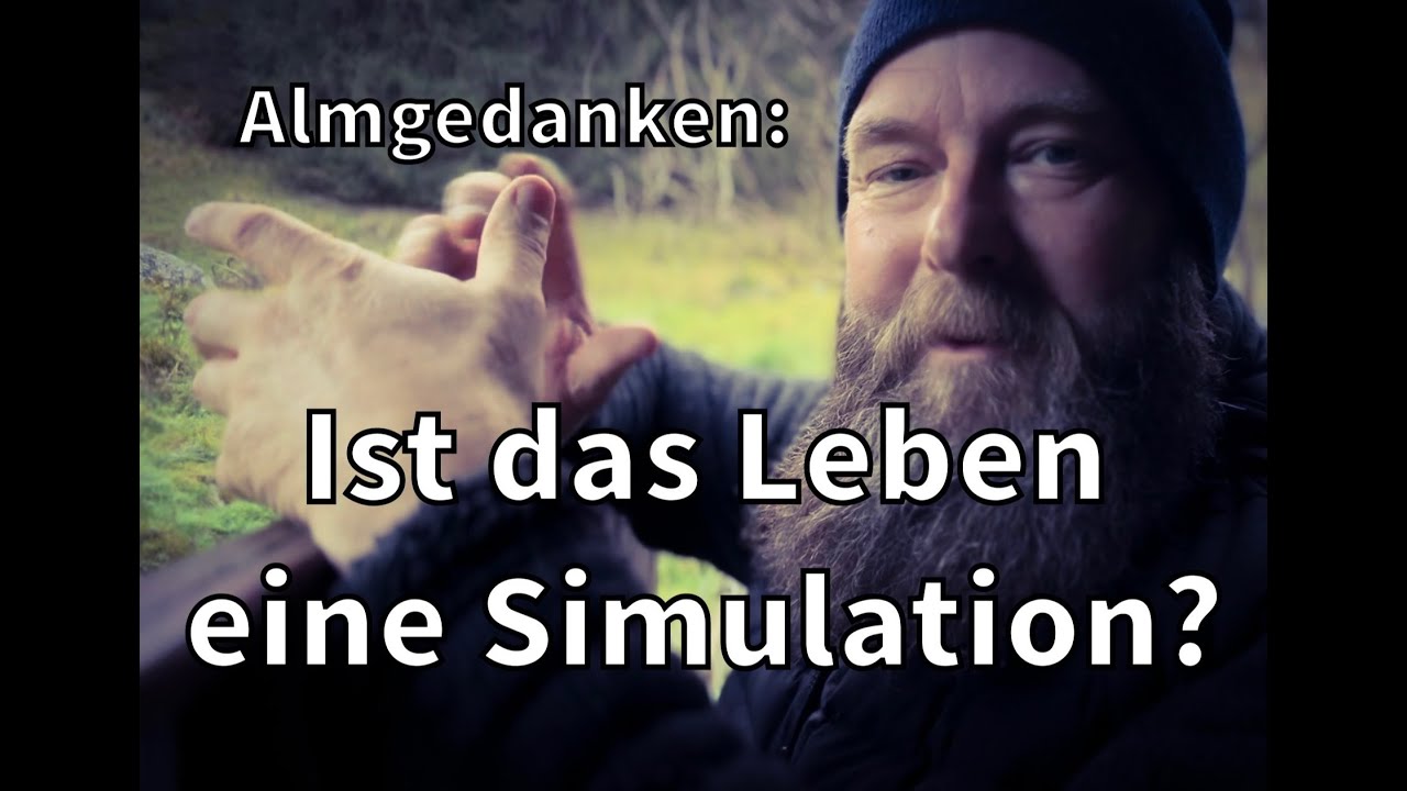 Almgedanken : Ist das Leben eine Simulation?