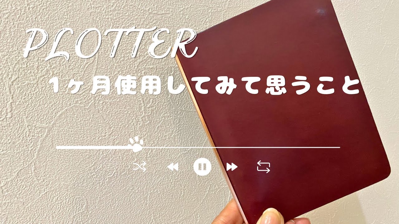 PLOTTERを1ヶ月使った経年変化と使い心地について