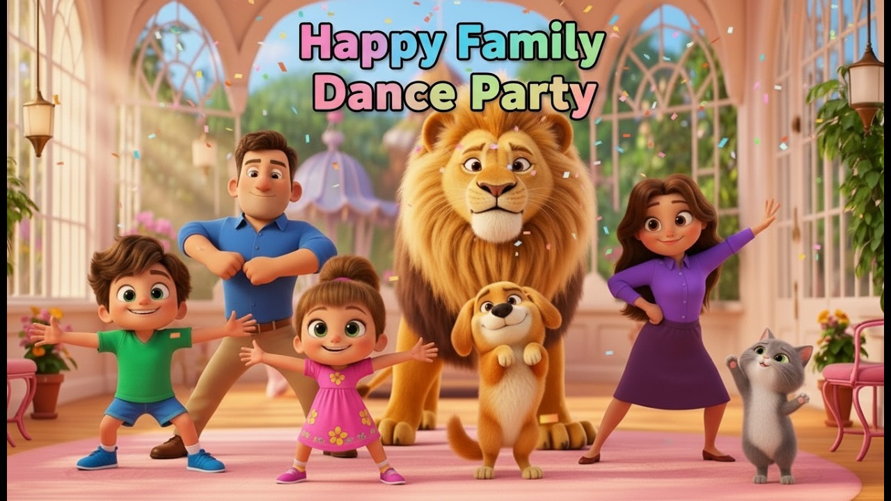 Happy Family Dance Party