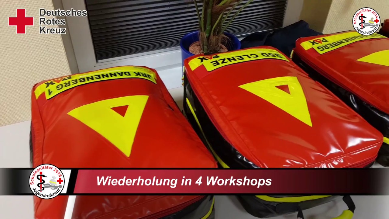 Schulsanitäter Grundausbildung 2018 in Einbeck