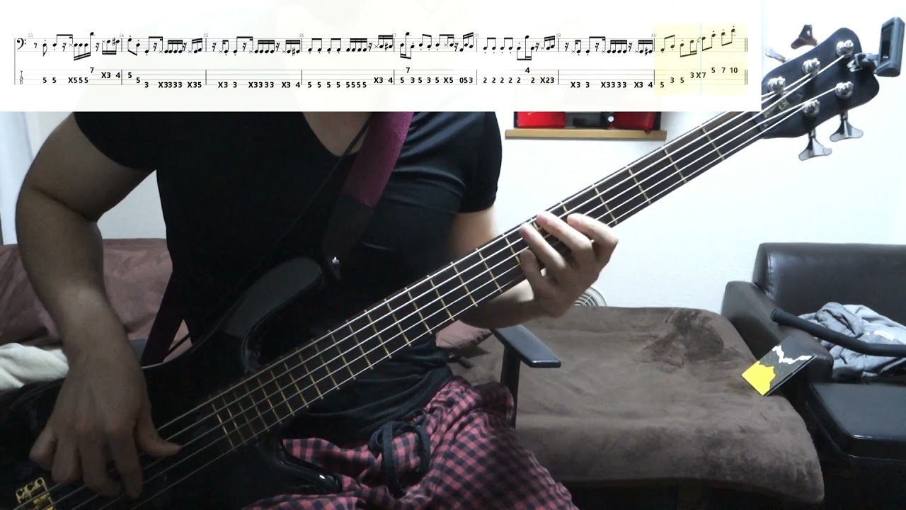 Tom Misch - South Of The River【Bass Cover + TAB】