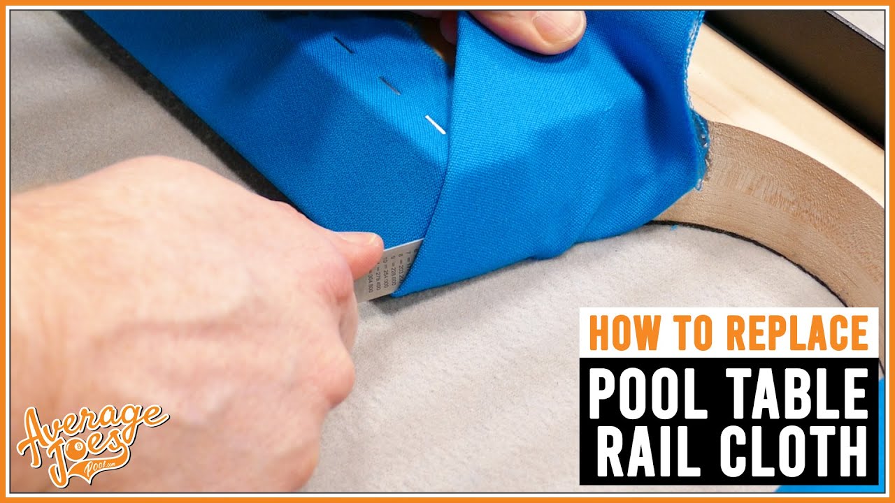 How to Replace Your Pool Table Rail Cloth | FULL DIY GUIDE!