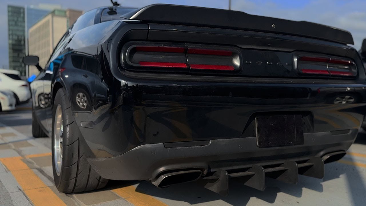 2021 CAMMED DODGE CHALLENGER RT: STARTUP, IDLE, REVS, PULLS (ASMR)