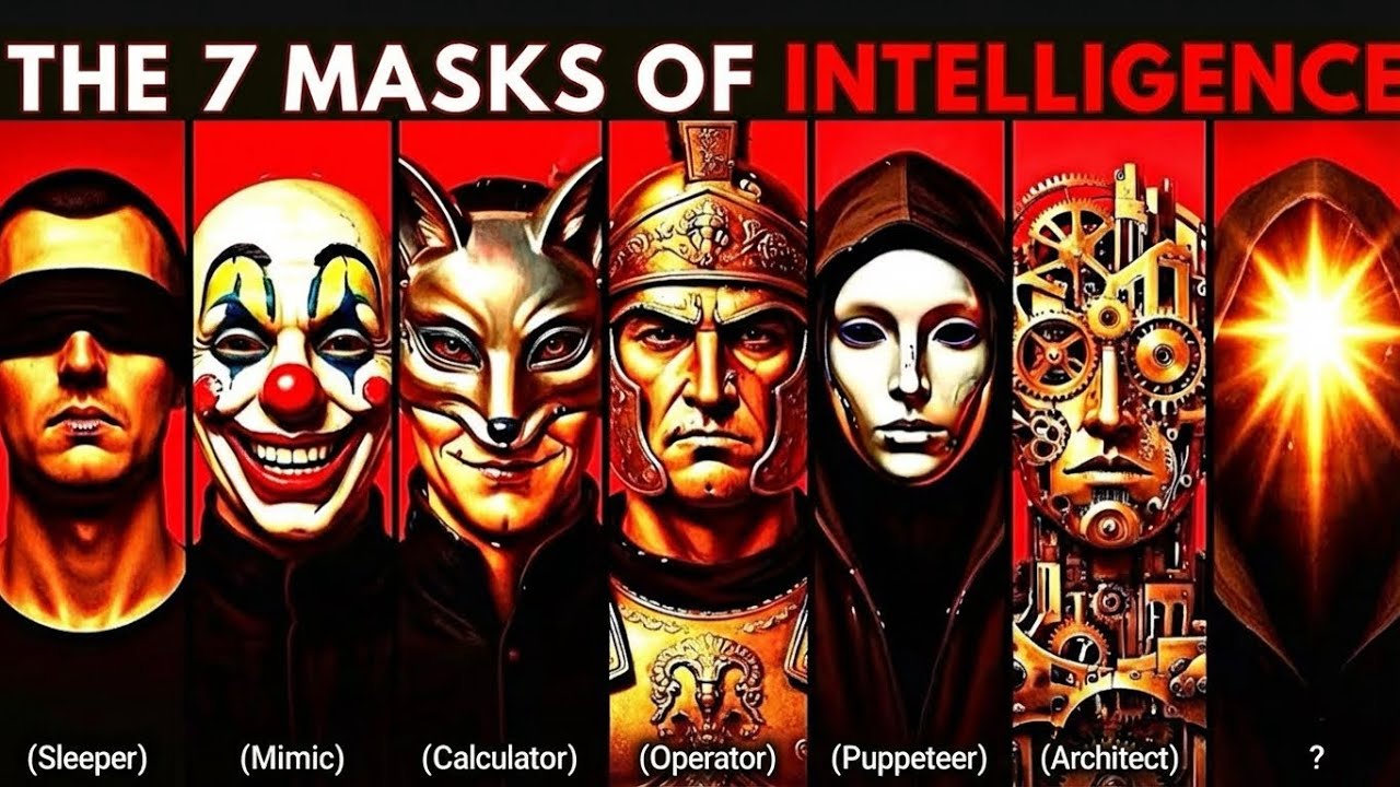7 MASK OF INTELLIGENCE —  Which Mask Is Yours?