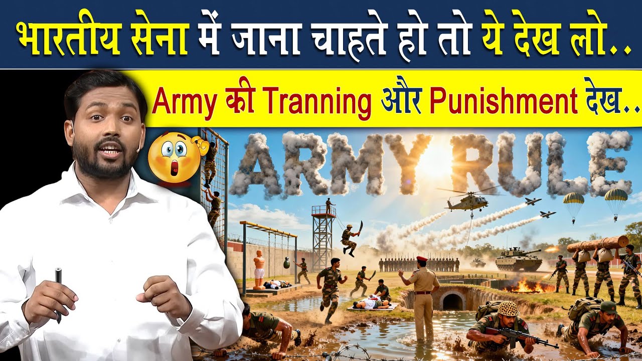 आर्मी में जाना चाहते हो तो इस वीडियो को देख लो