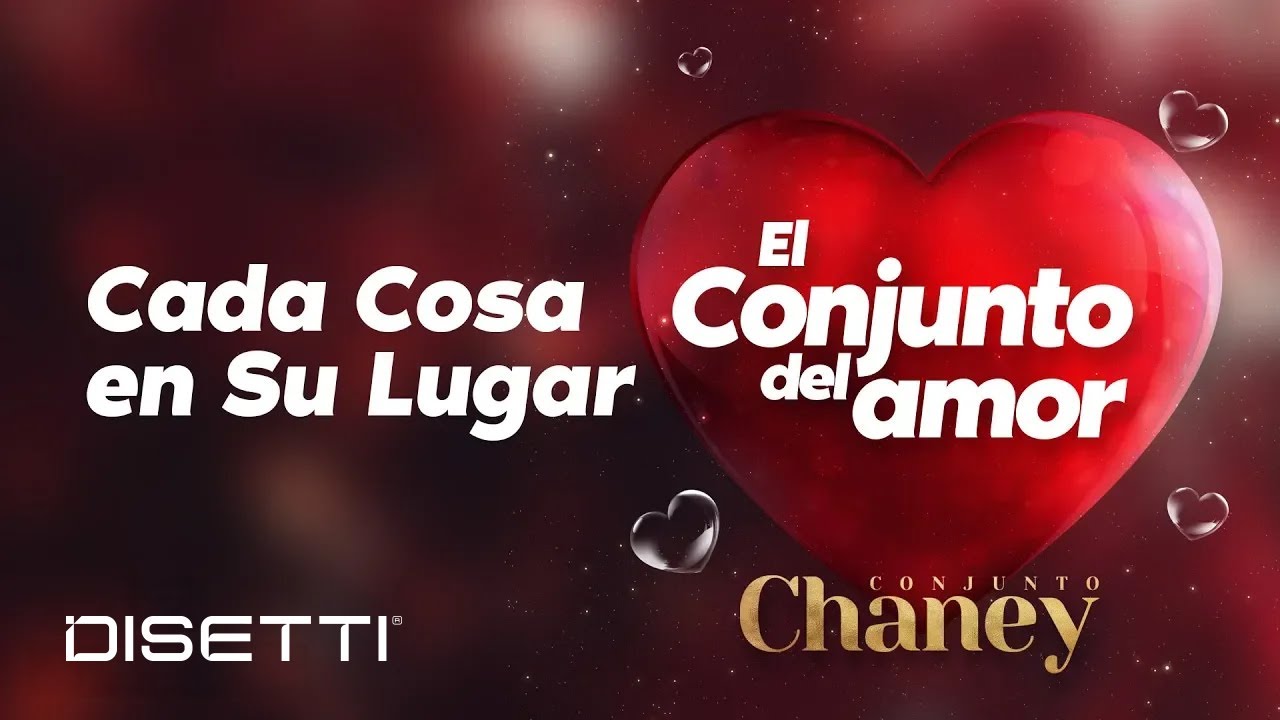 Conjunto Chaney - Cada Cosa En Su Lugar | Salsa Romántica
