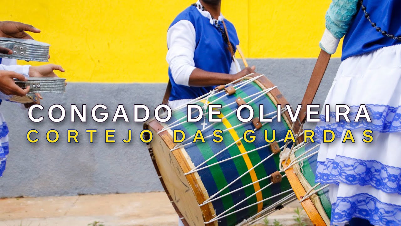 Congado: Cortejo de guardas na Praça XV de Novembro