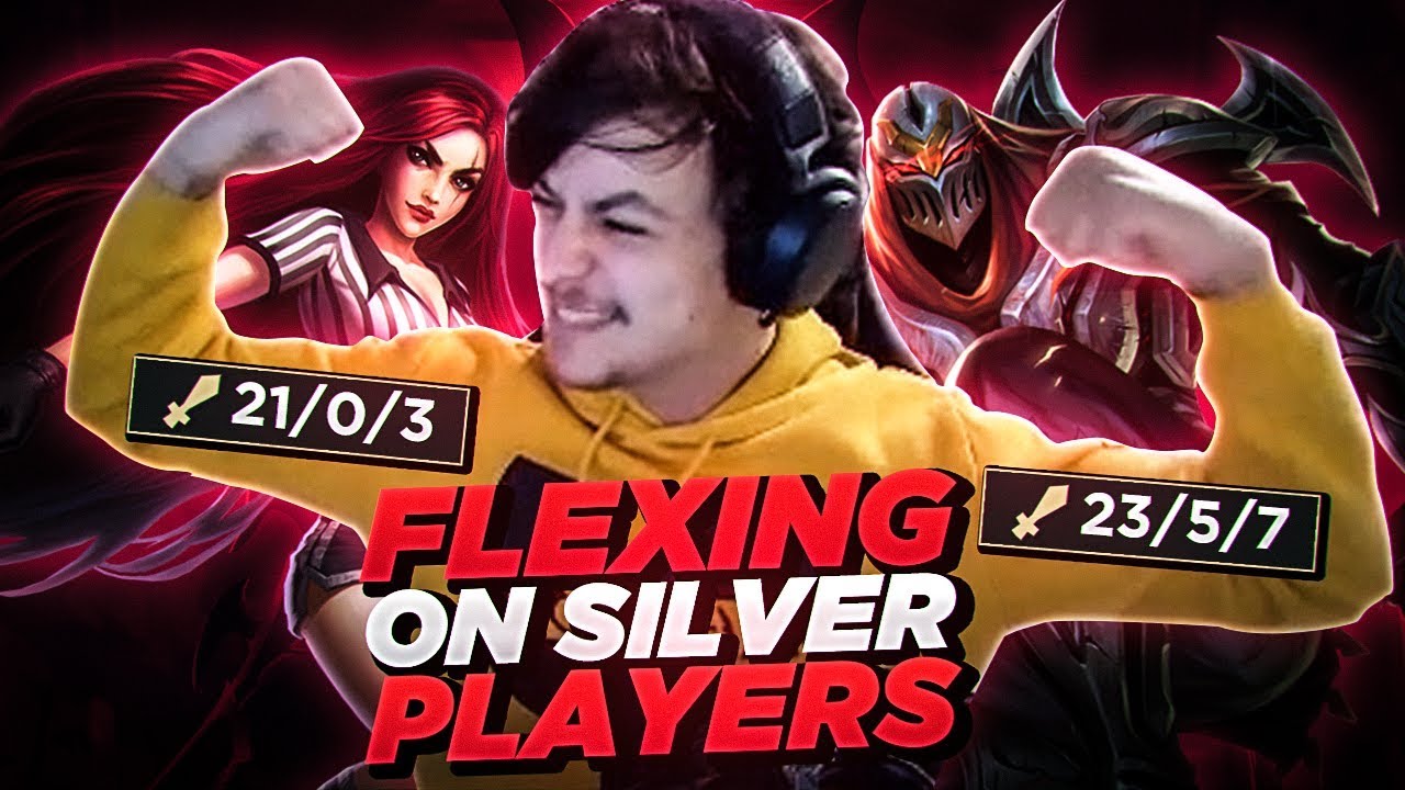 LL STYLISH | FLEXING ON SILVER PLAYERS!! (UNRANKED TO CHALLENGER)