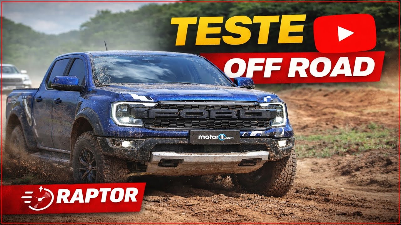 Ford Raptor Off-Road em Pista Controlada