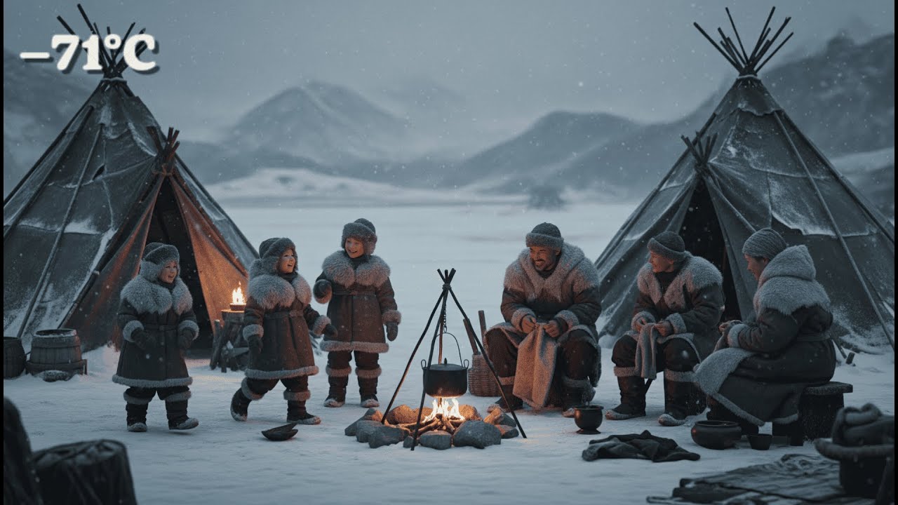Surviving the Extreme Cold: Life of a Yakut in -71&deg;C Winter | Ancient Survival Secrets of the North