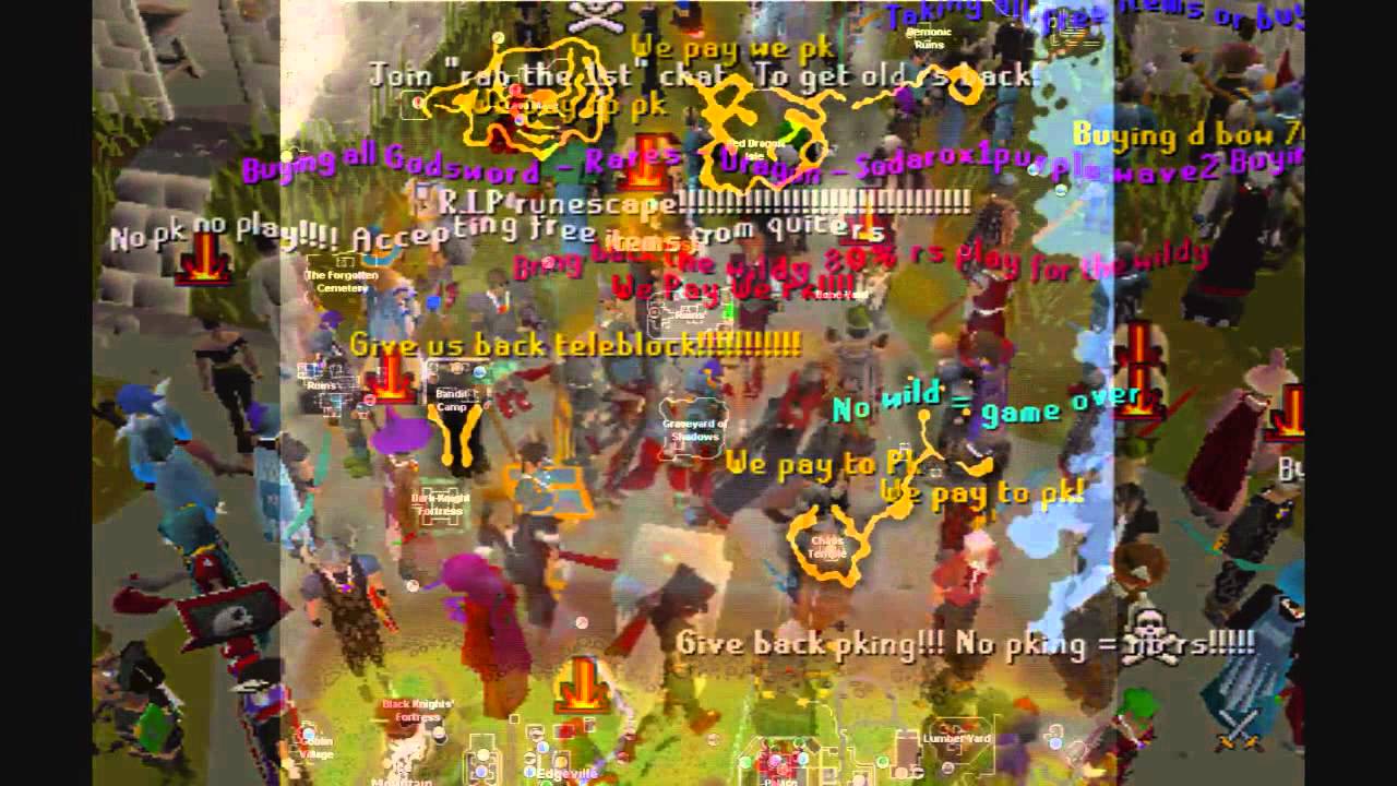 RuneScape Historical Timeline 1998 - 2012