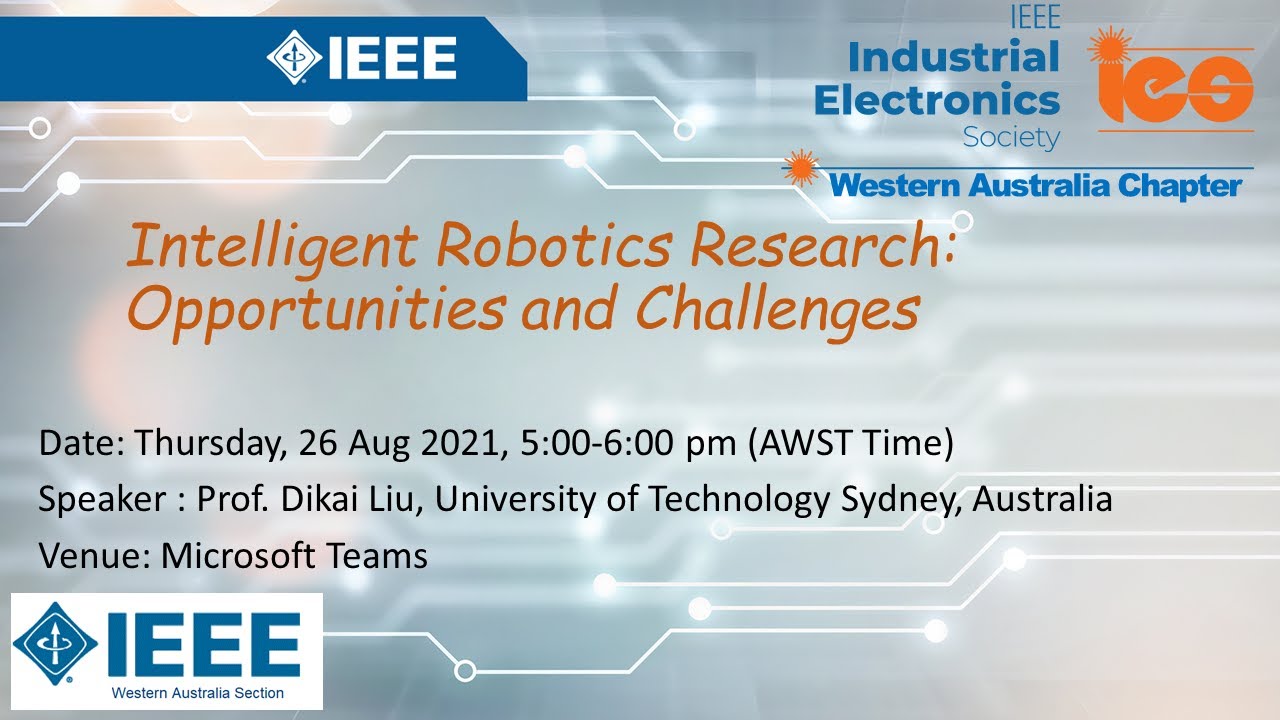 Intelligent Robotics Research: Opportunities and Challenges