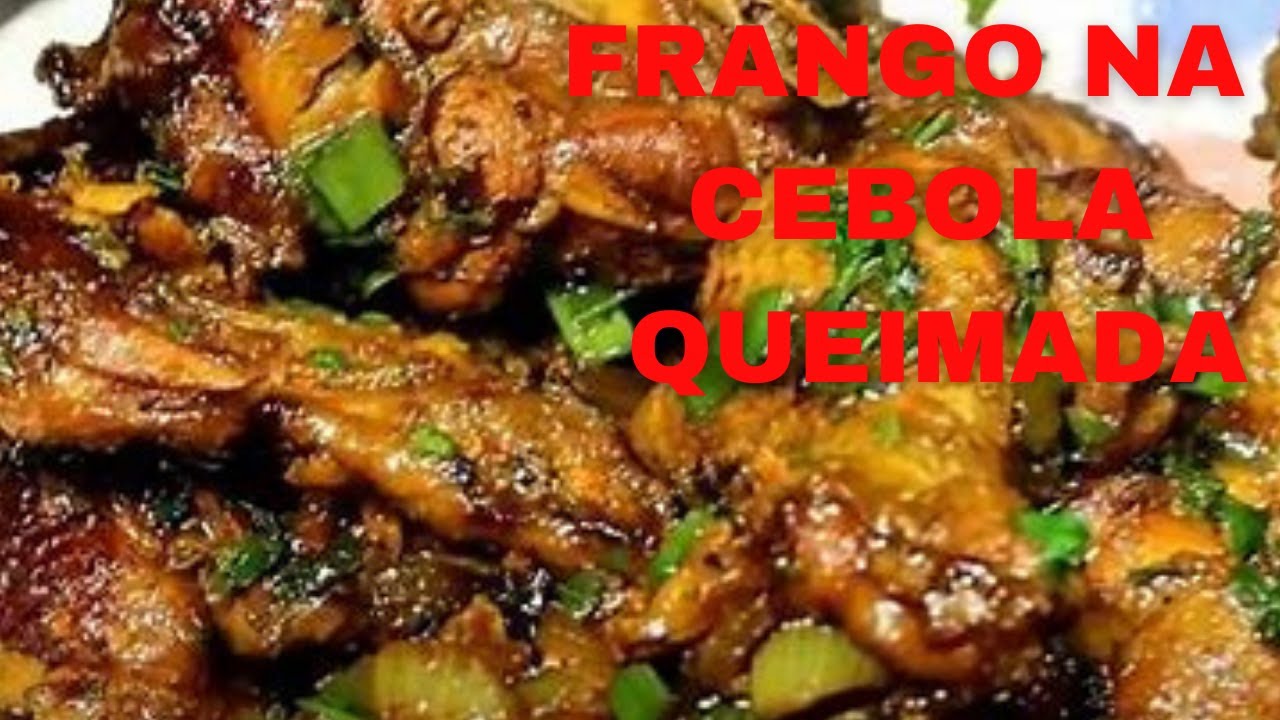 Frango ao molho na cebola queimada, Delicioso! O melhor de todos. (Rápido, barato e super fácil)