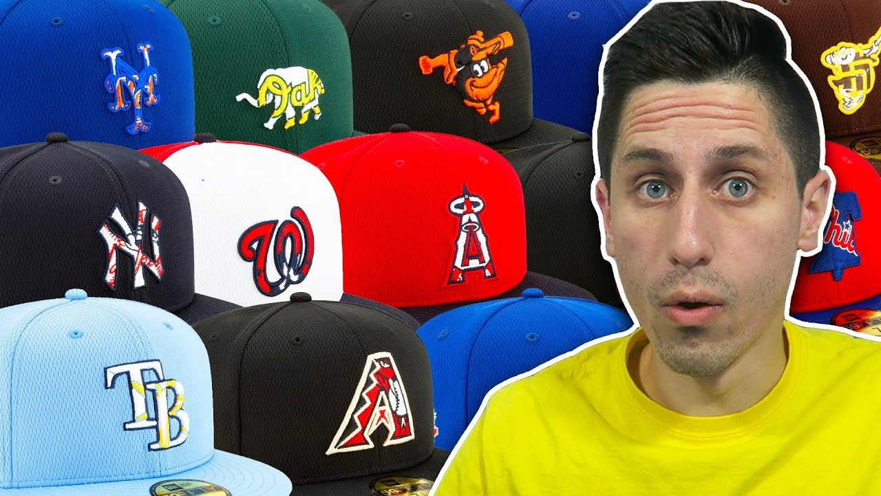 REACTING TO NEW MLB SPRING TRAINING HATS 2020