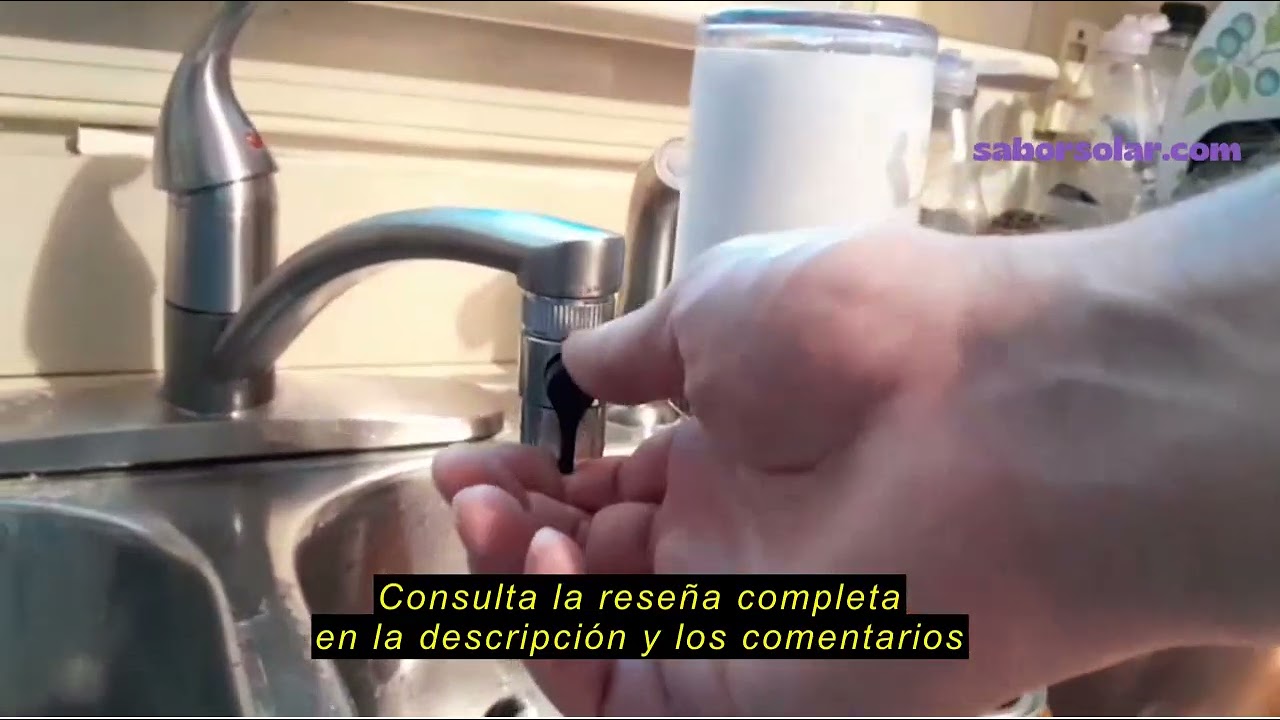 Reseña del iSpring DF2-CHR Filtro de Agua para Grifo para Fregadero de Cocina, Baño o Caravana, 500