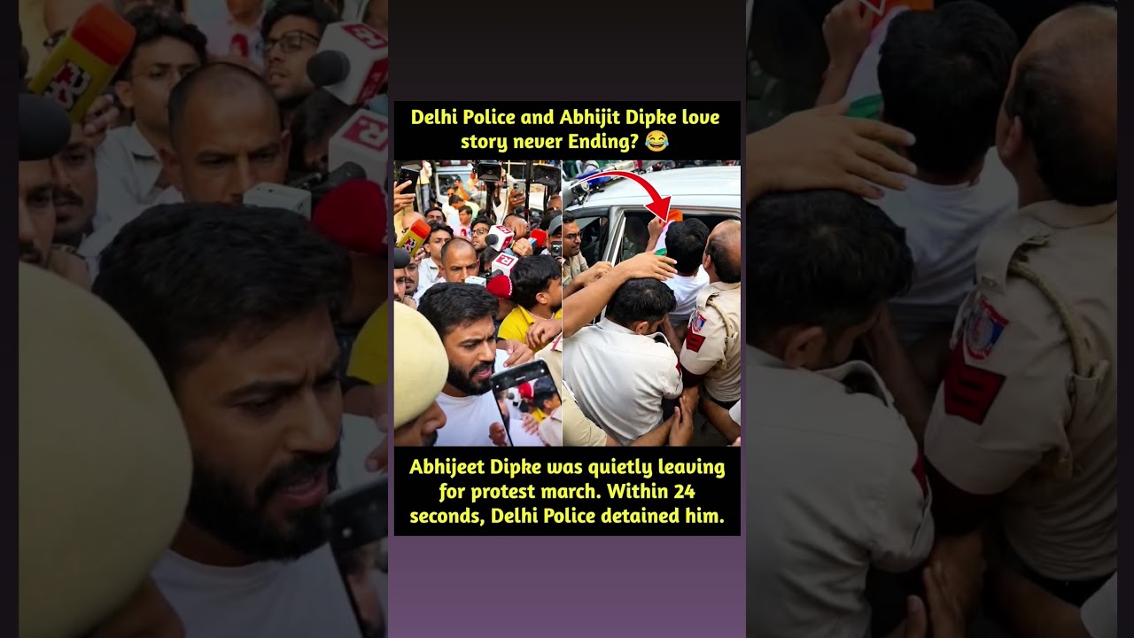 Cockroach Janta Party (CJP) founder Abhijeet Dipke was placed under preventive detention by