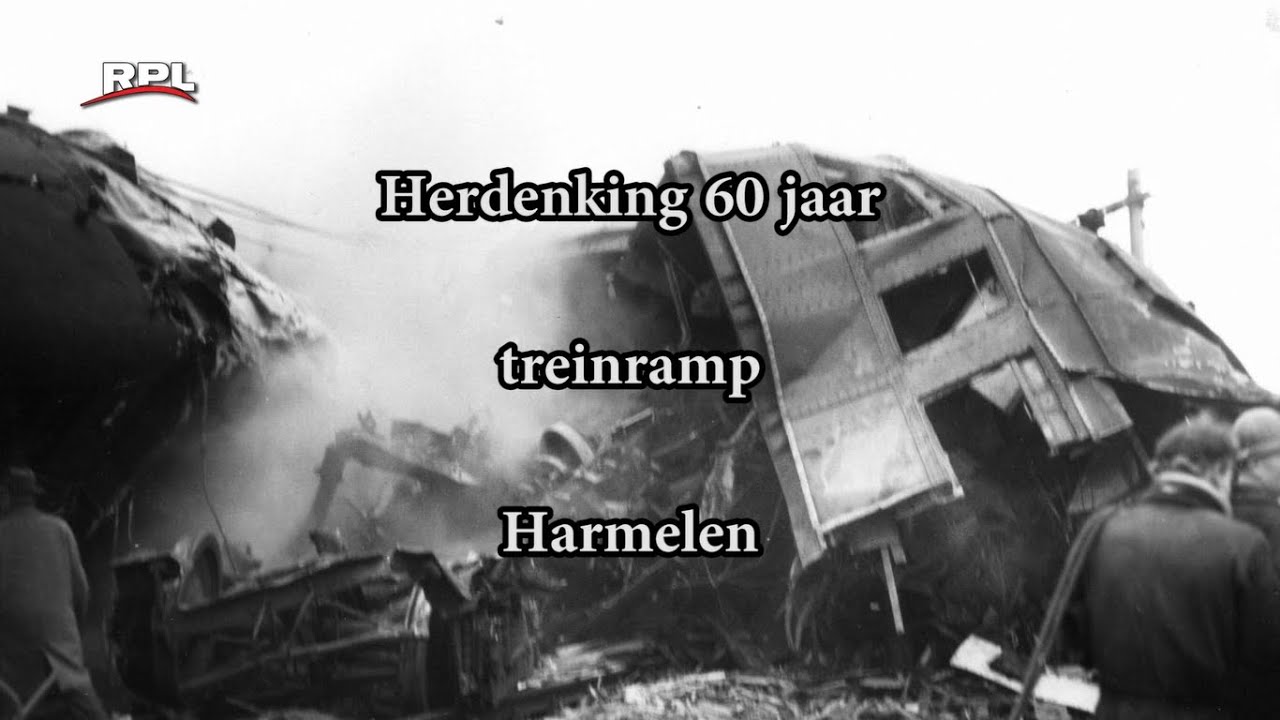 Herdenking 60 jaar treinramp Harmelen