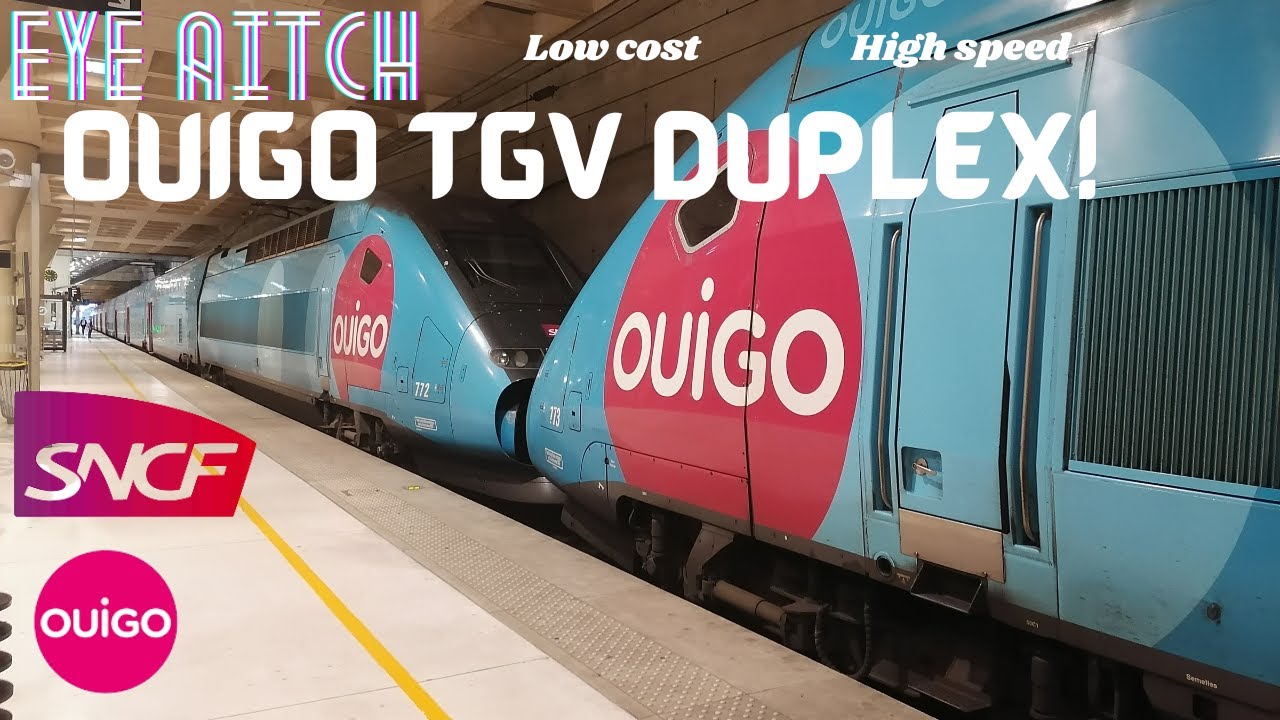 Ouigo TGV Duplex review!  //  Low cost, high speed  //  Marne-La-Vallée Chessy to Lille